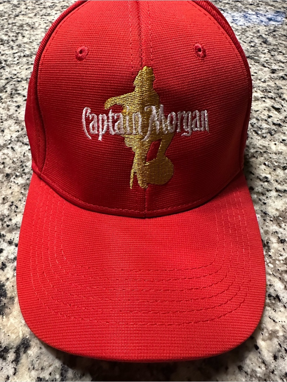 Captain Morgan Red Logo Baseball Cap - Picture 3 of 5
